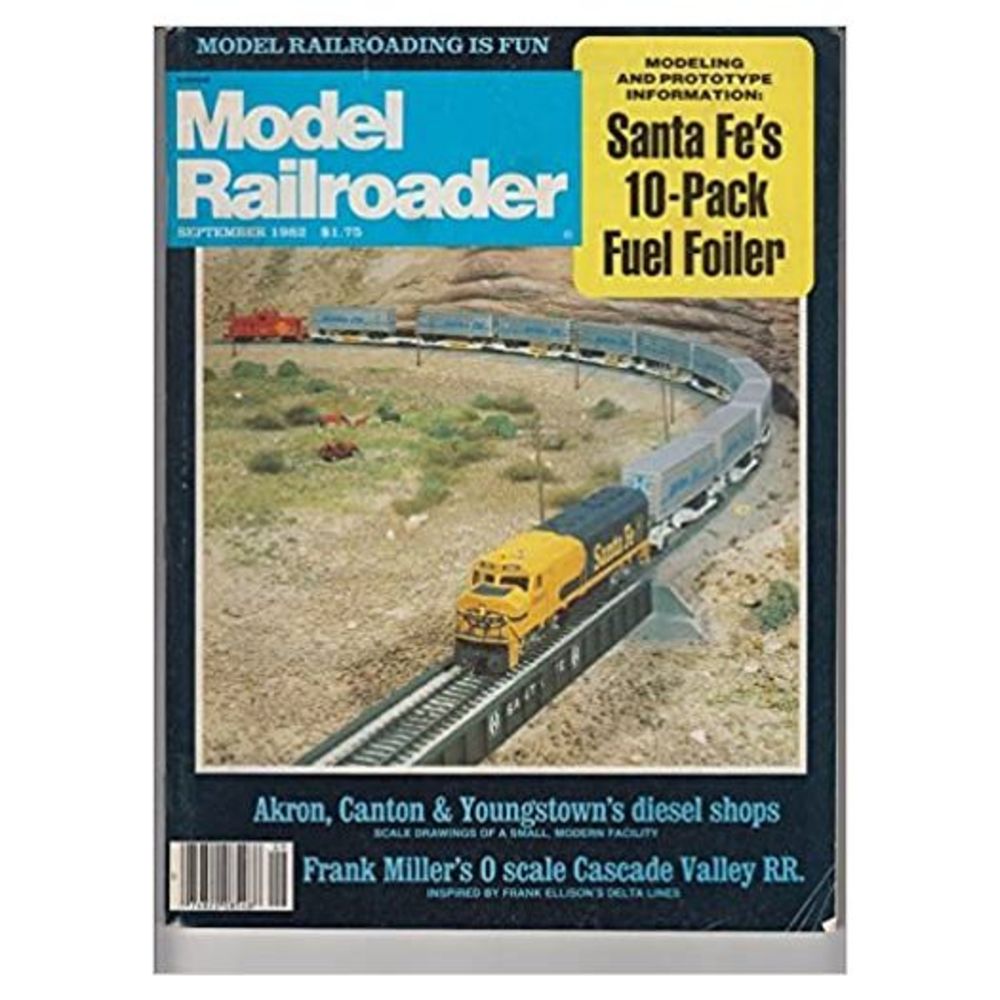 Model Railroader (September 1982)  - Vol 49 No. 9 (Collectible Single Back Issue